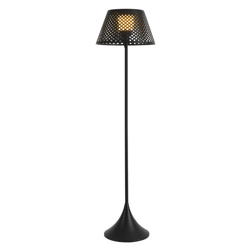 Callum geweven zonne-energie vloerlamp