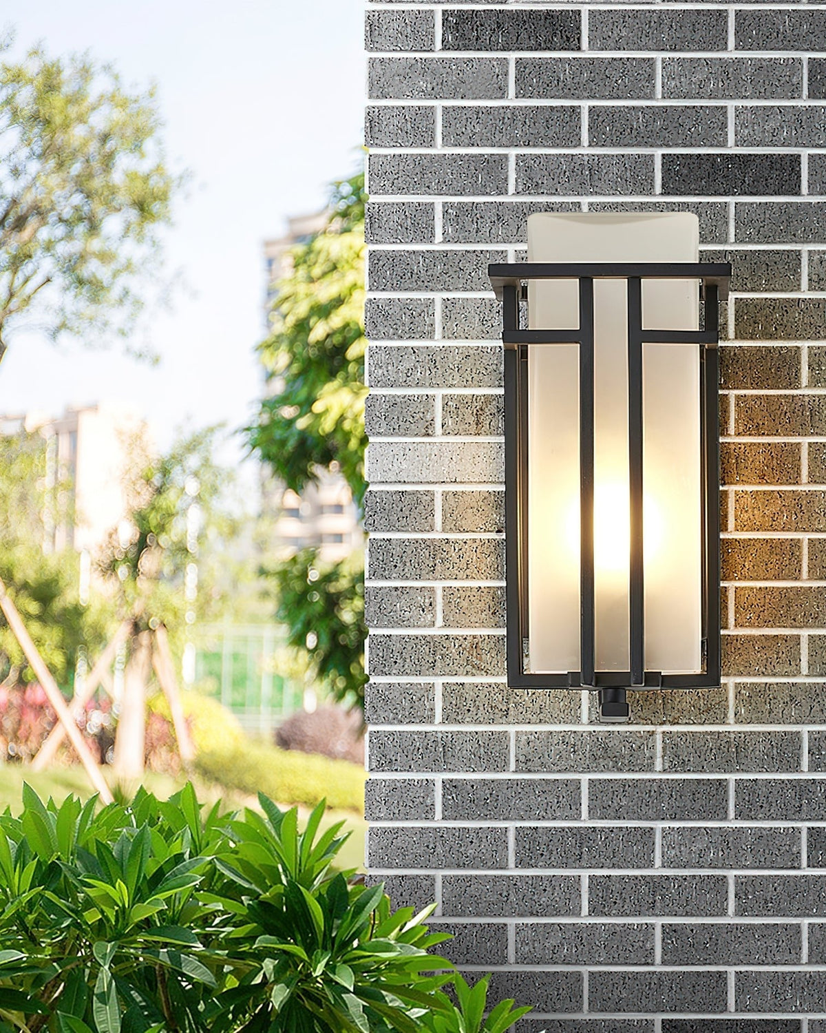 Wilen buitenwandlamp ijzer lantaarn retro