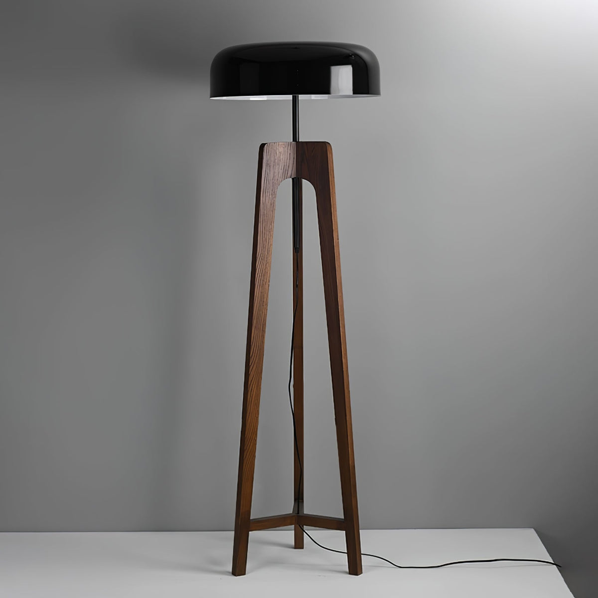 Kovain Houten Minimalistische vloerlamp