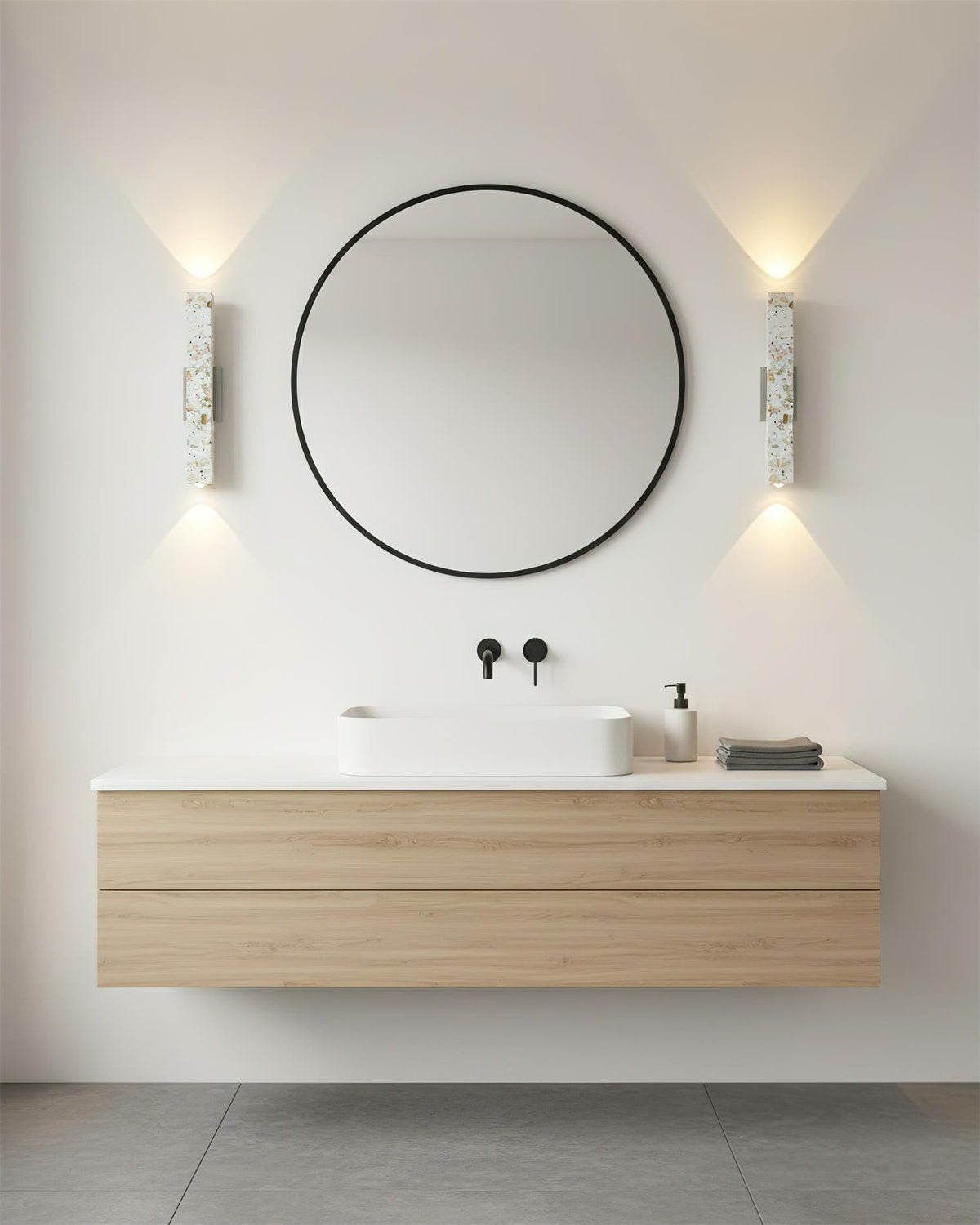 Renaelle Terrazzo wandlamp