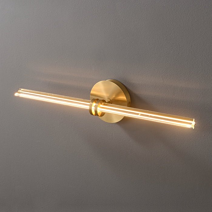 Orineraria Minimalistische wandlamp van metaal met lineaire vorm