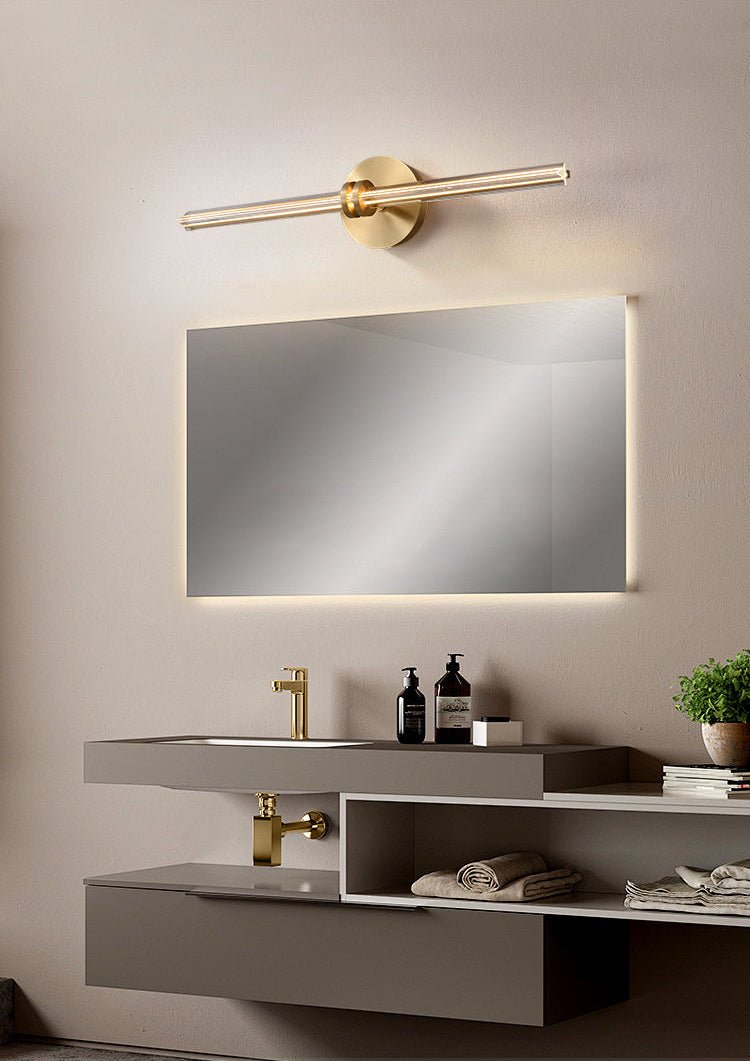 Orineraria Minimalistische wandlamp van metaal met lineaire vorm