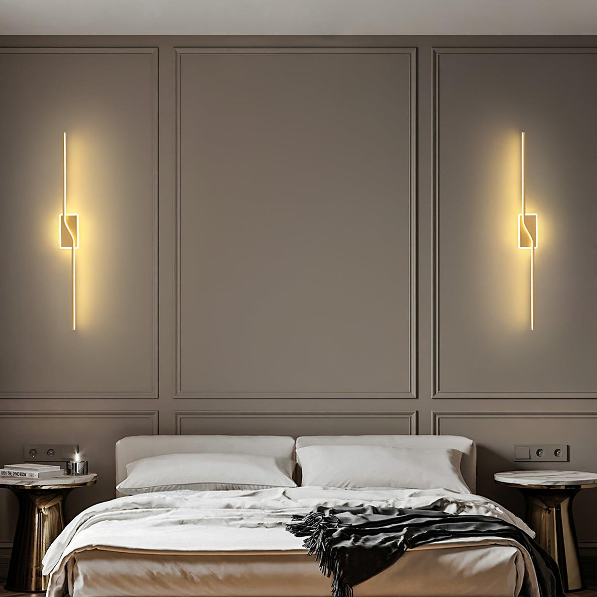 Cael Moderne minimalistische lineaire wandlamp
