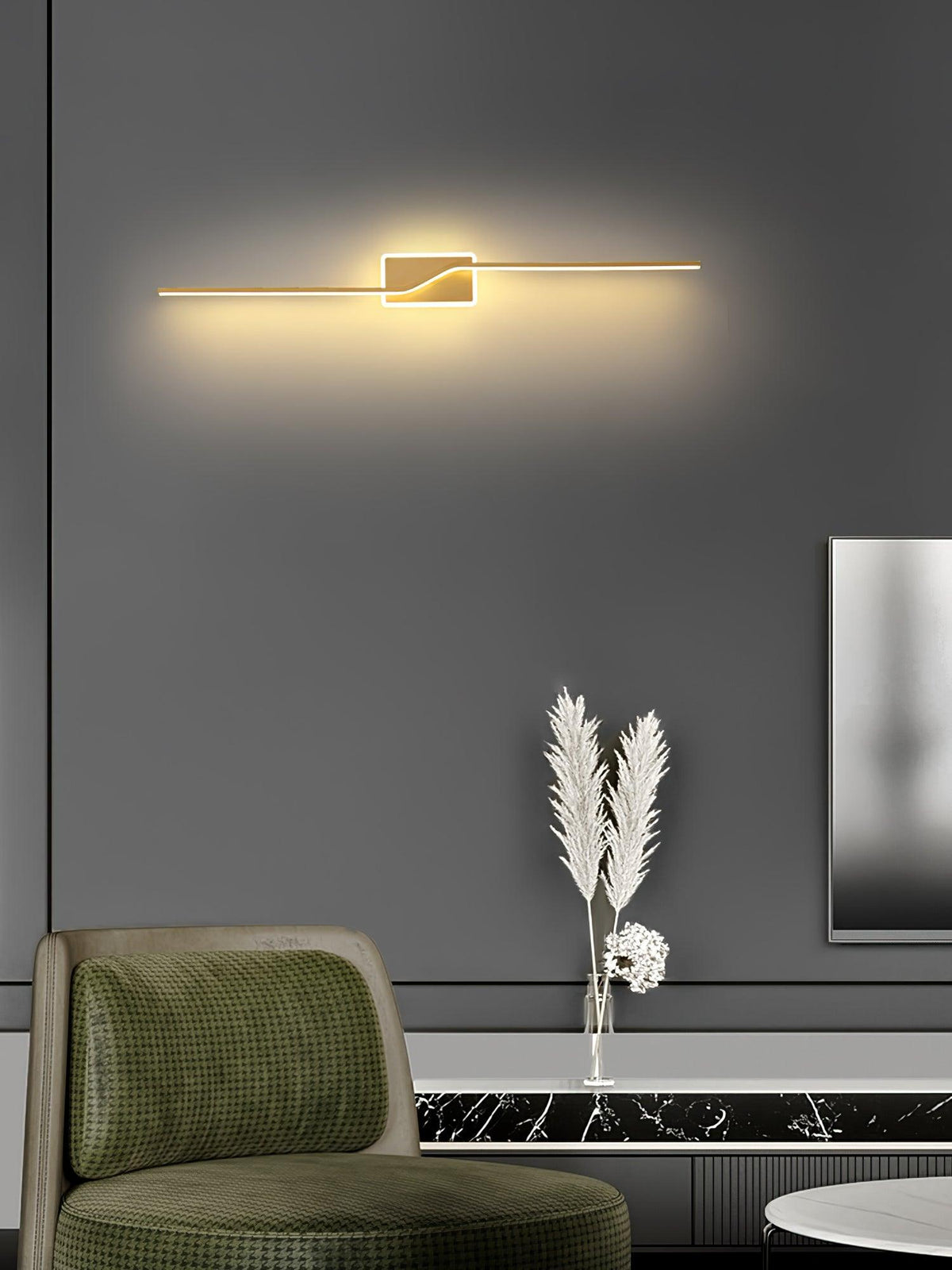 Cael Moderne minimalistische lineaire wandlamp