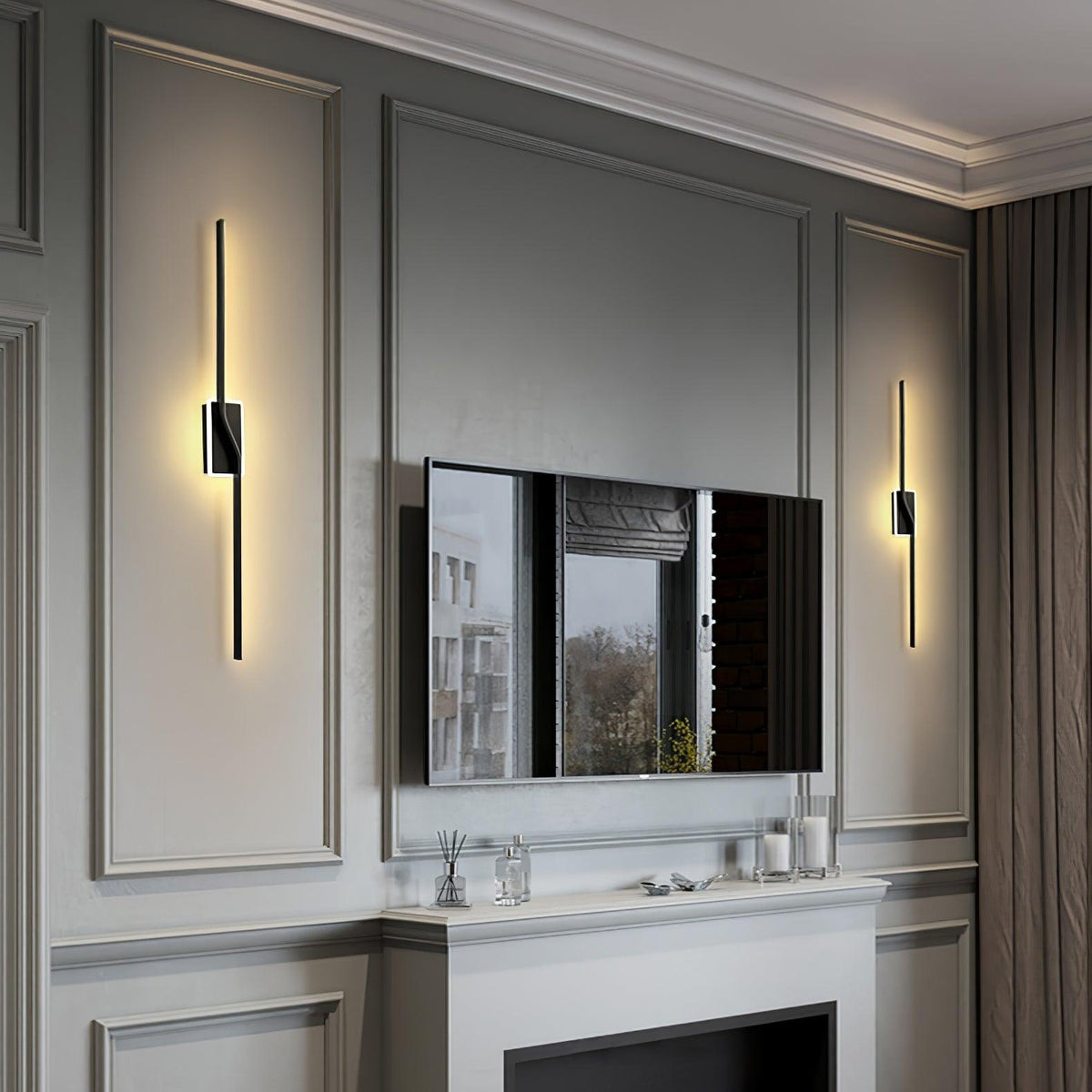Cael Moderne minimalistische lineaire wandlamp