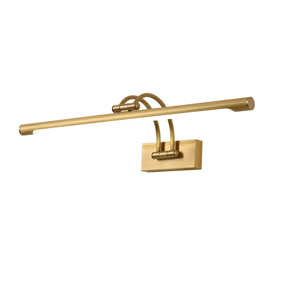 Solarielle Linear Vanity wandlamp van messing