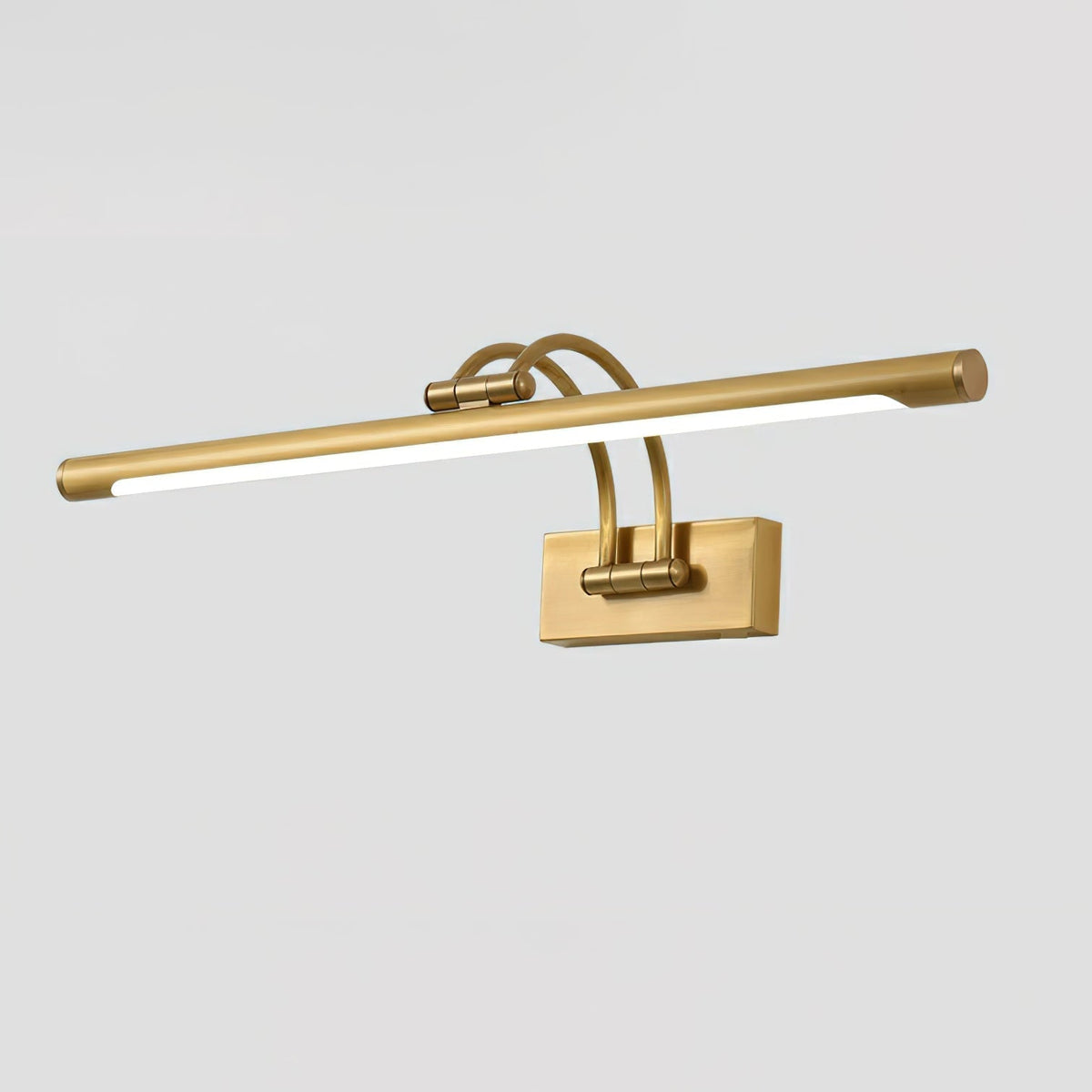 Solarielle Linear Vanity wandlamp van messing