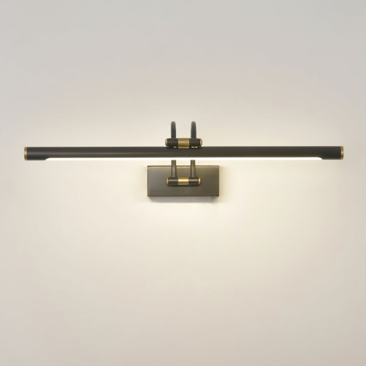 Solarielle Linear Vanity wandlamp van messing
