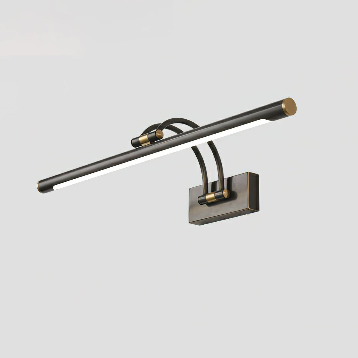 Solarielle Linear Vanity wandlamp van messing