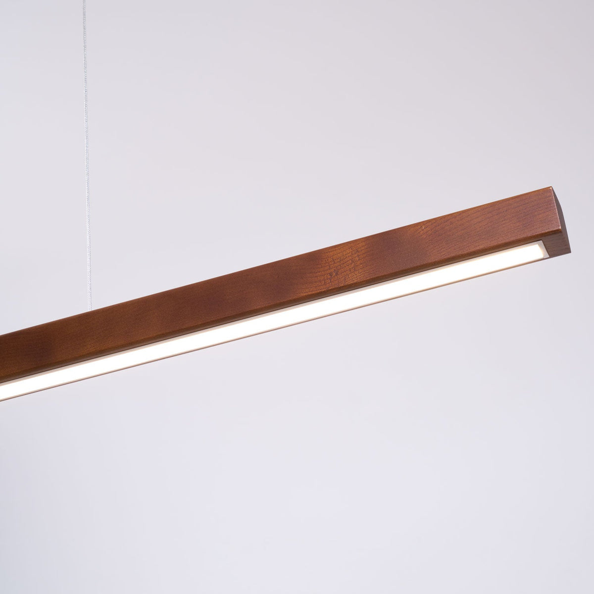 Aro Lineaire hanglamp van hout
