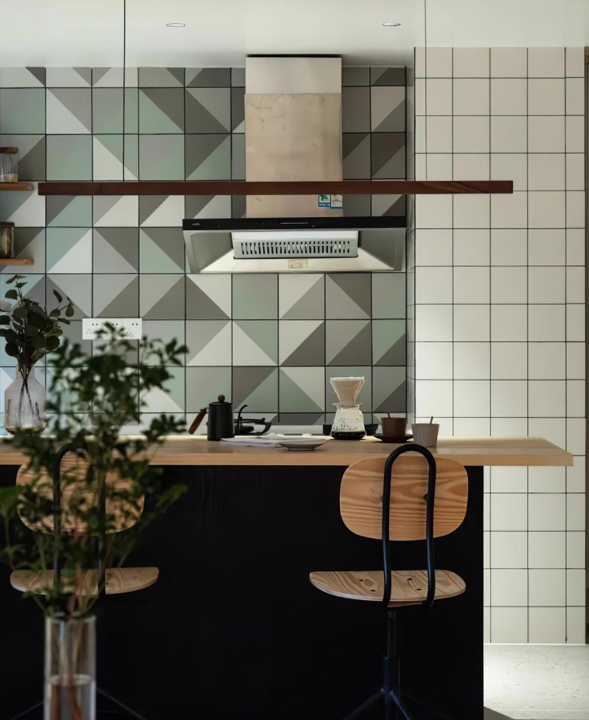 Aro Lineaire hanglamp van hout
