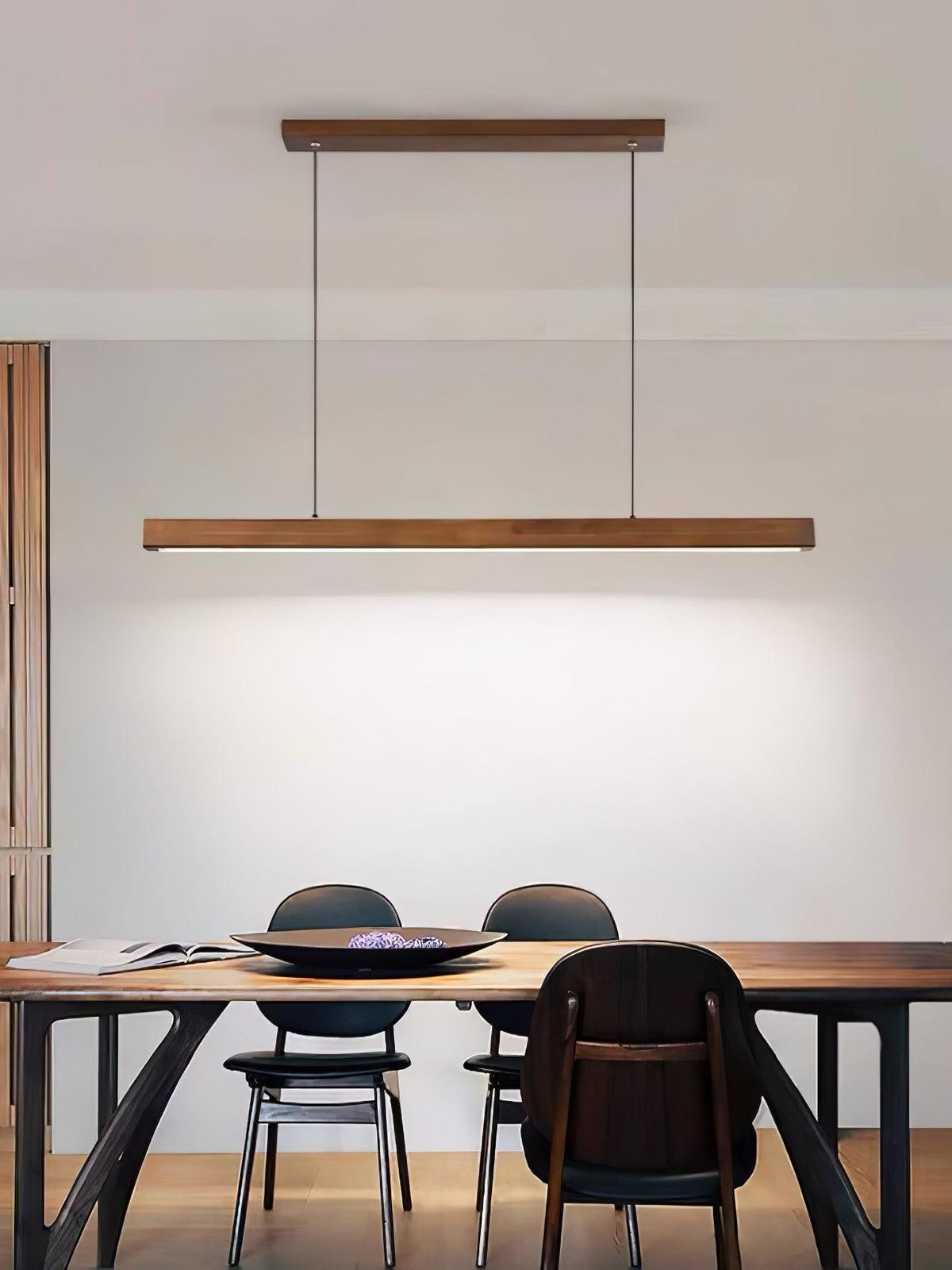 Aro Lineaire hanglamp van hout