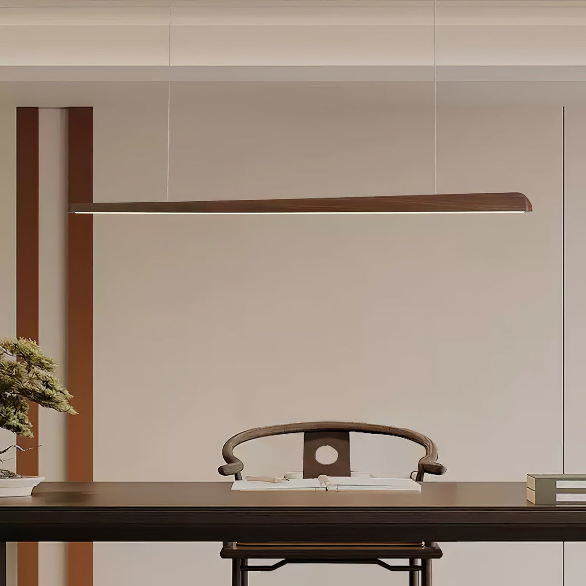 Sylanaya Hout Minimalistische hanglamp