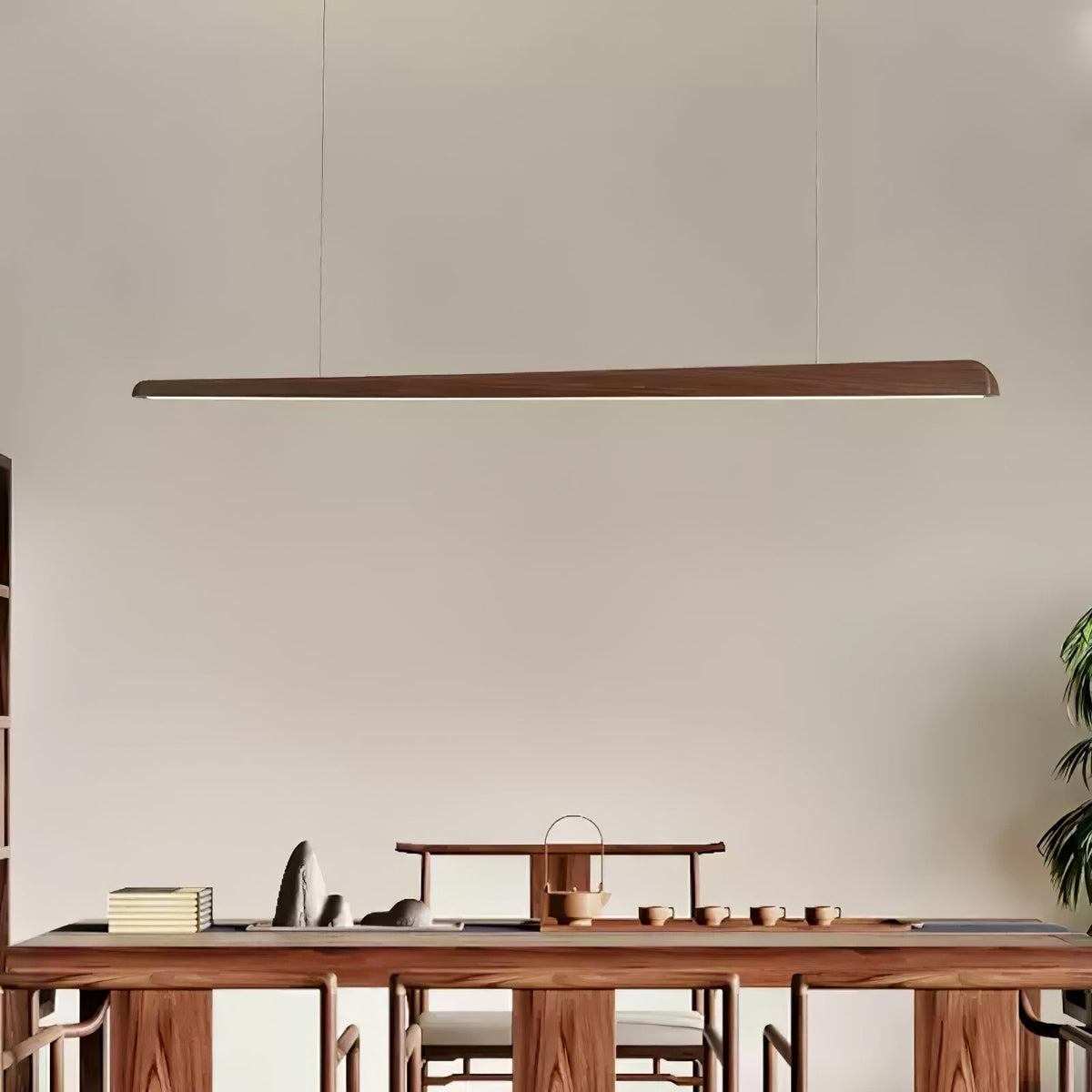 Sylanaya Hout Minimalistische hanglamp