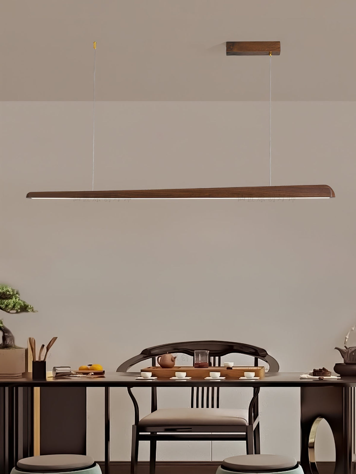 Sylanaya Hout Minimalistische hanglamp