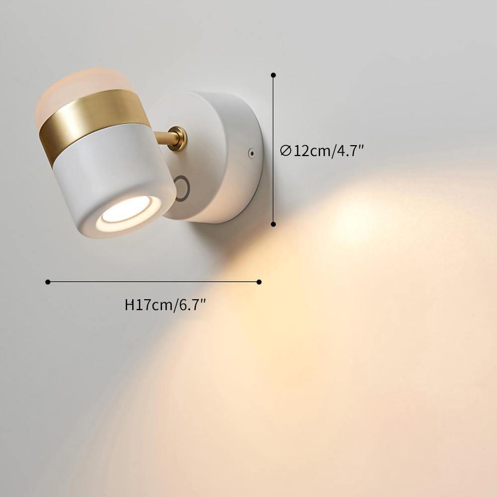 Lirael Hanglamp Verstelbaar Glas met Messing
