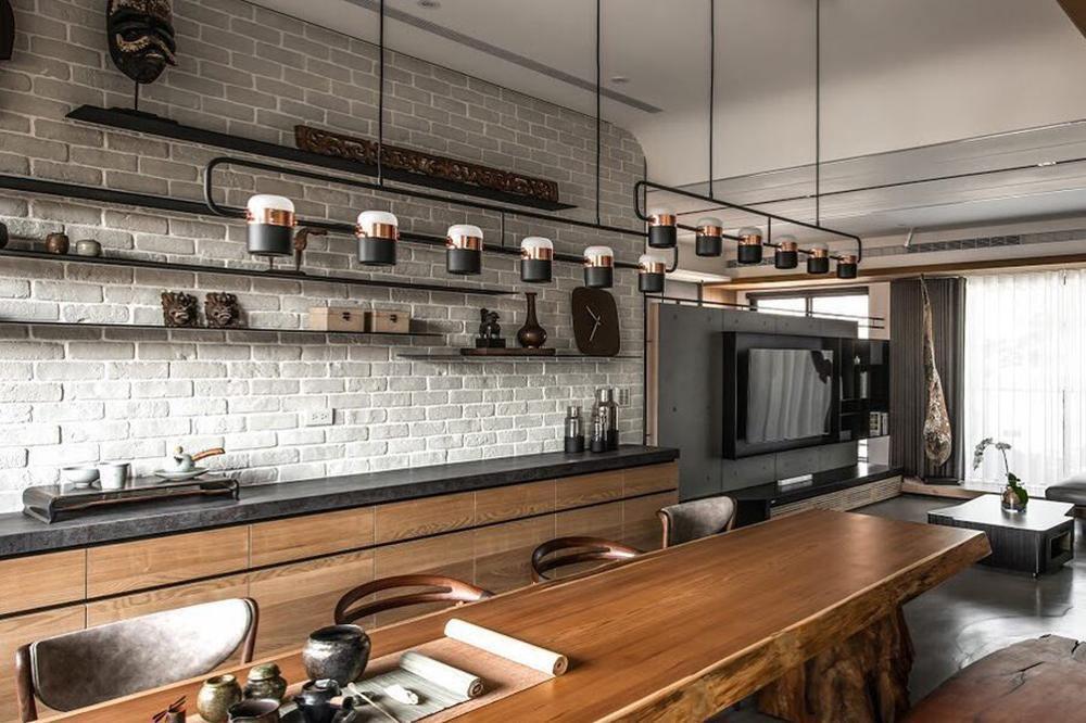 Lirael Hanglamp Verstelbaar Glas met Messing