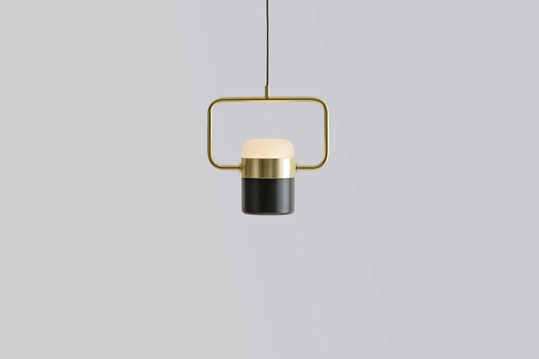 Lirael Hanglamp Verstelbaar Glas met Messing
