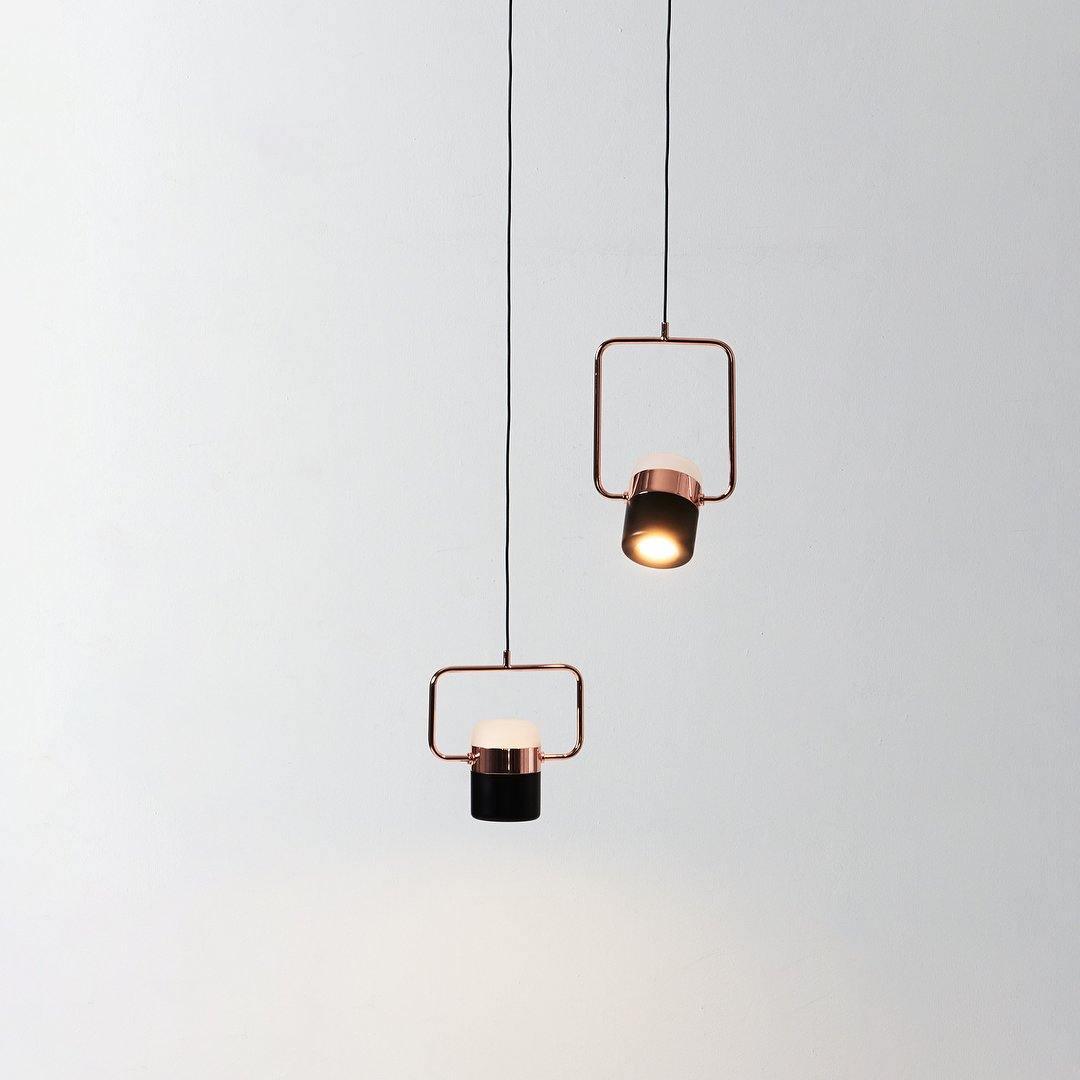 Lirael Hanglamp Verstelbaar Glas met Messing