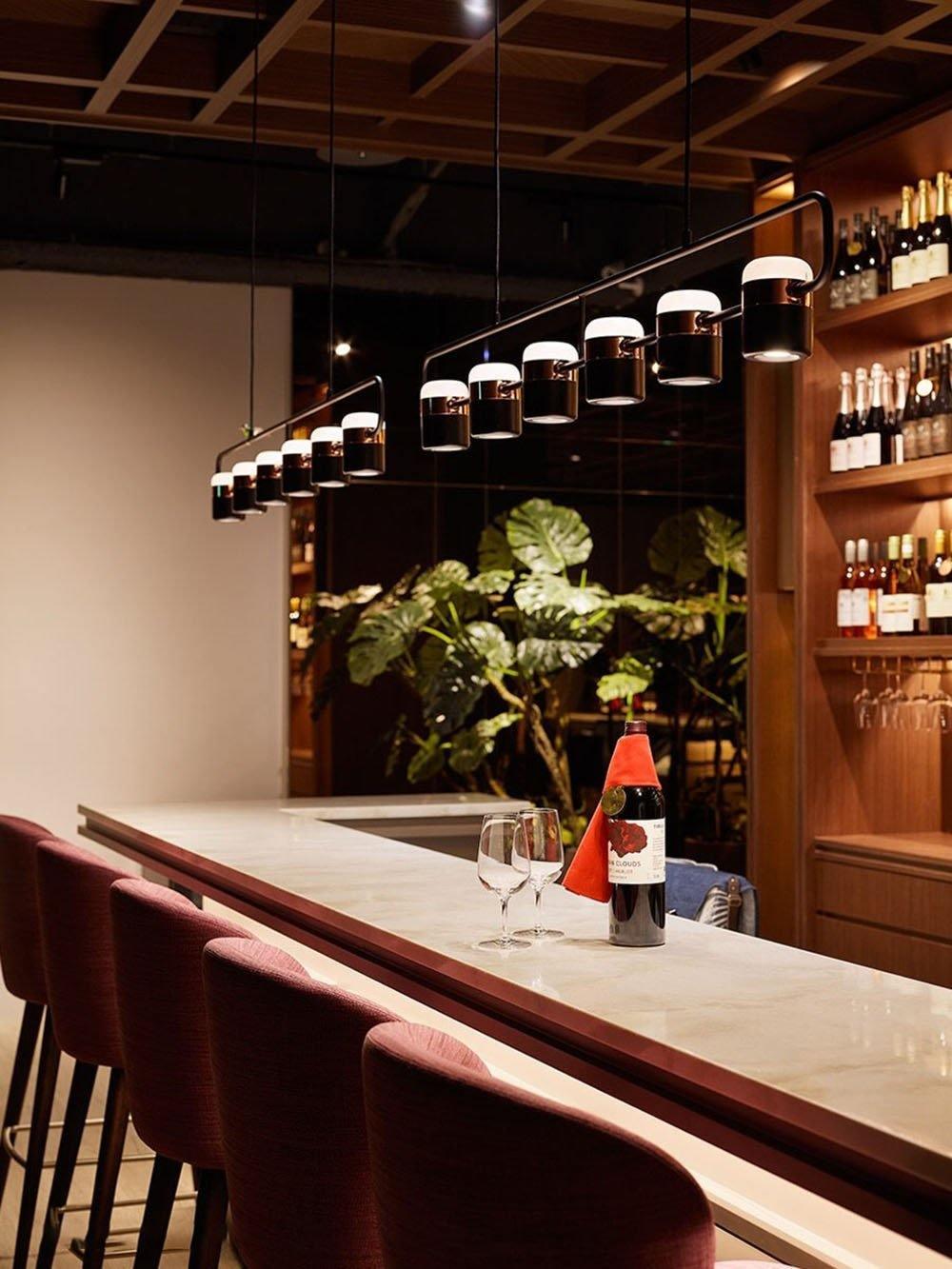 Lirael Hanglamp Verstelbaar Glas met Messing