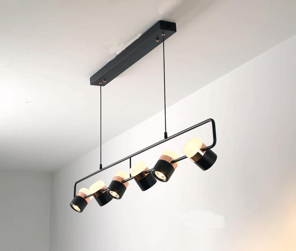 Lirael Hanglamp Verstelbaar Glas met Messing