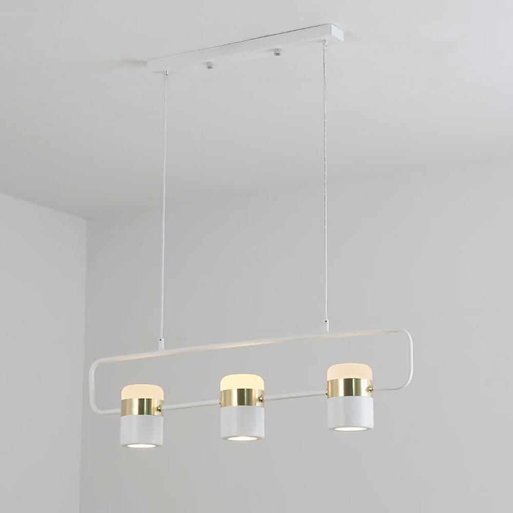 Lirael Hanglamp Verstelbaar Glas met Messing