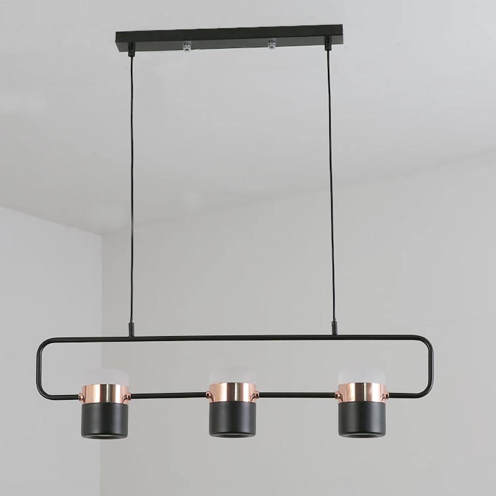 Lirael Hanglamp Verstelbaar Glas met Messing