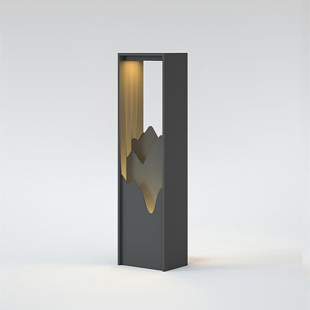 Zen Rustieke buitenhanglamp van acryl