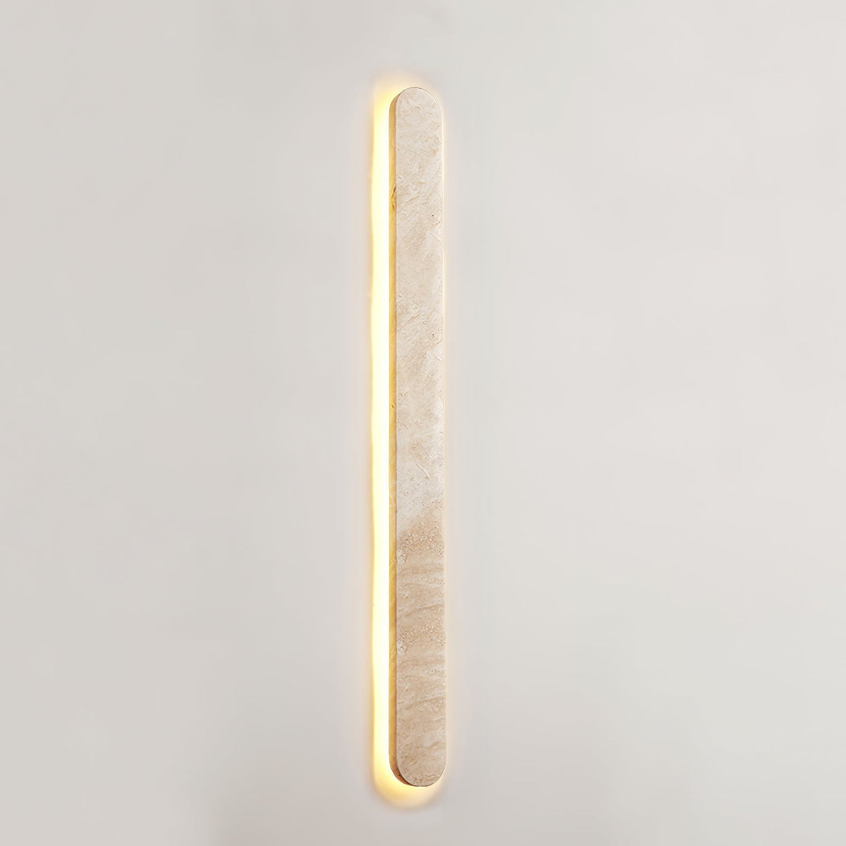 Elraee Geel travertin wandlamp
