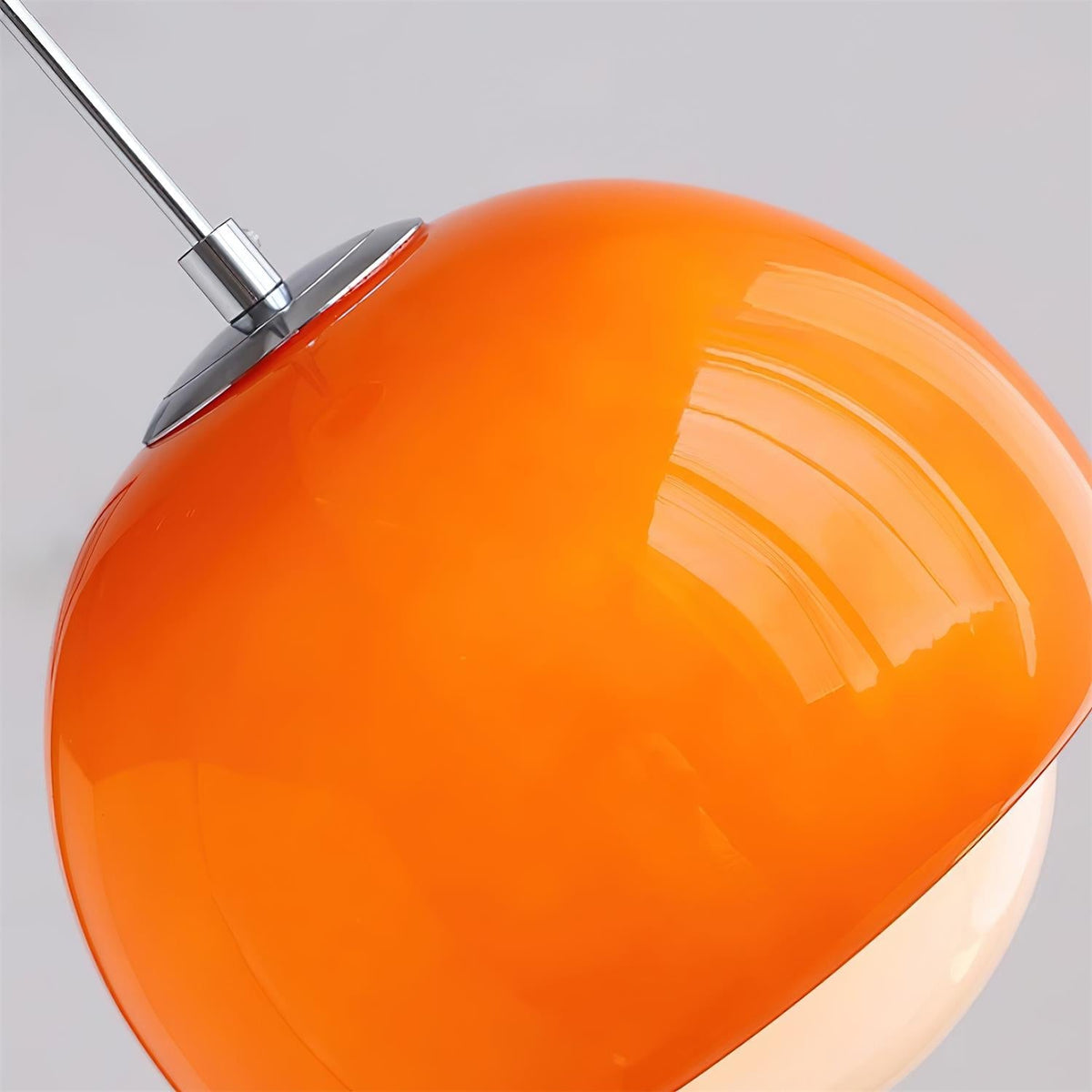 Lipko hanglamp met glazen bol retro modern kleurrijk