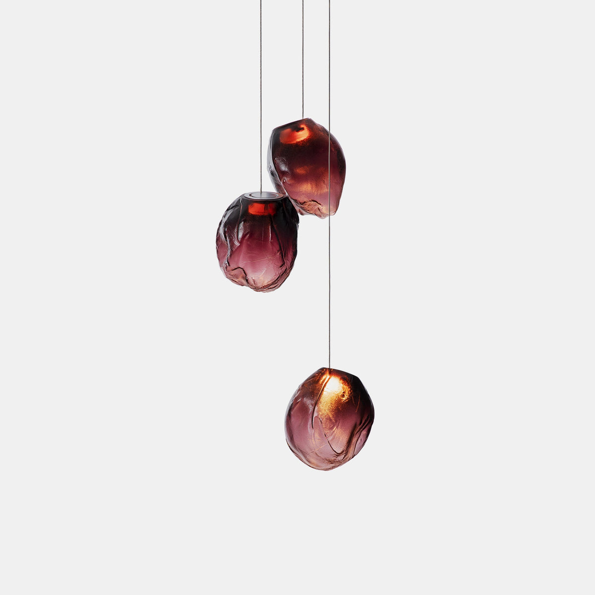 Celenelle Liquid Stone glas hanglamp