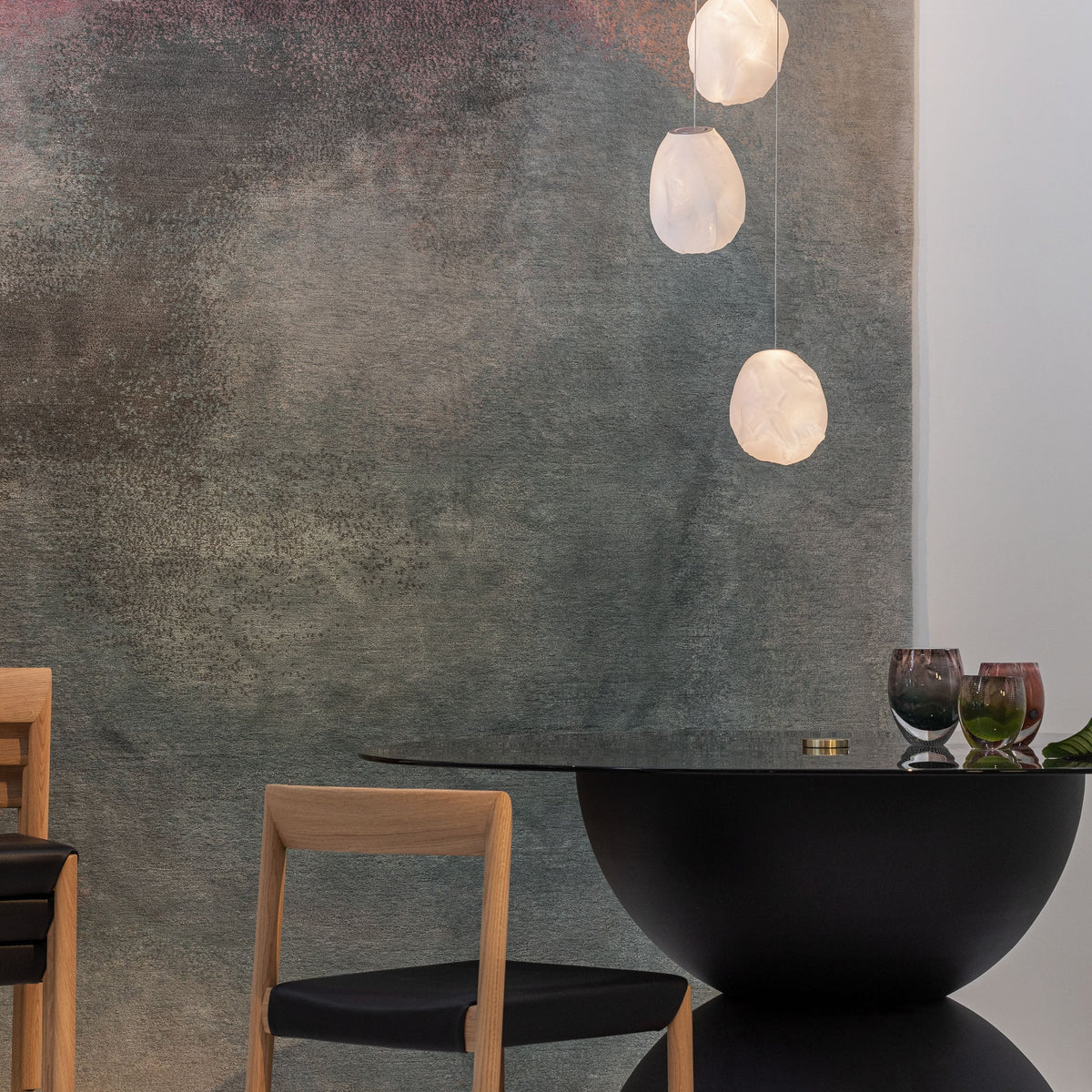 Celenelle Liquid Stone glas hanglamp