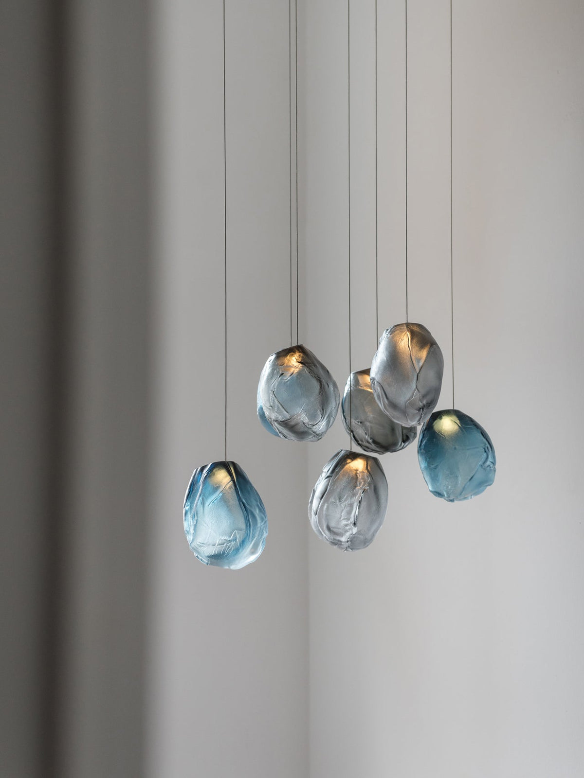 Celenelle Liquid Stone glas hanglamp