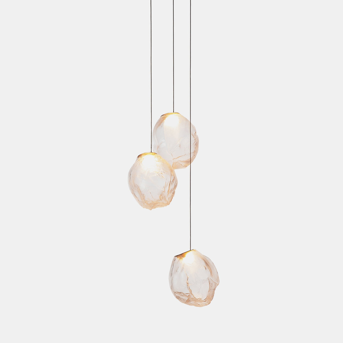 Celenelle Liquid Stone glas hanglamp