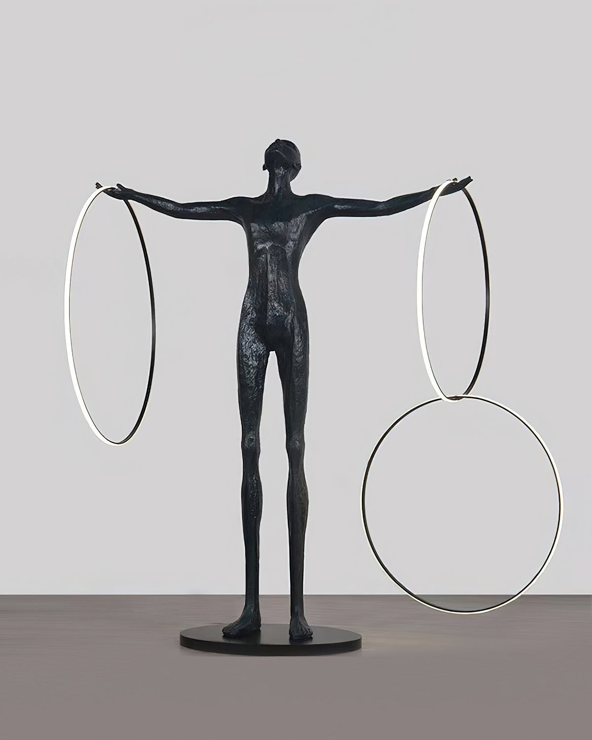 Hoops vloerlamp