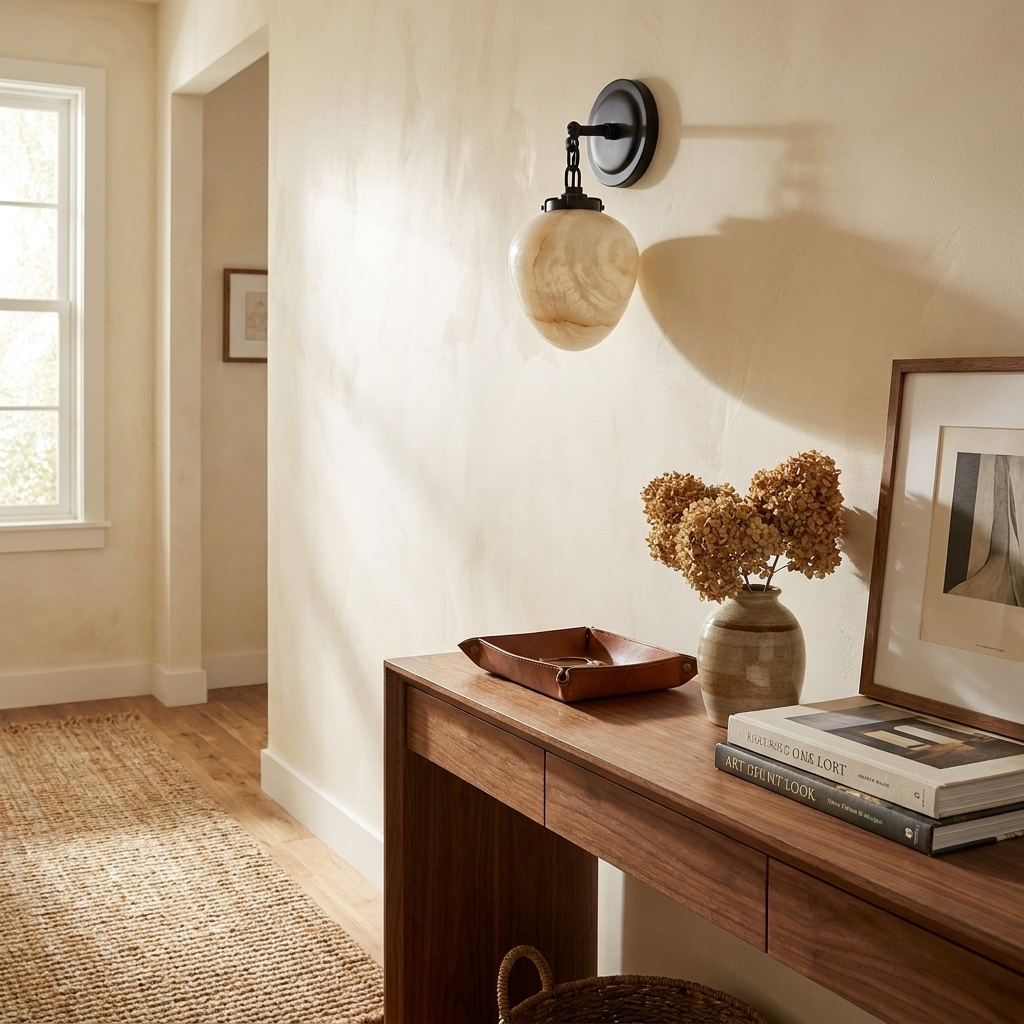 Pemberhurst Albasten wandlamp