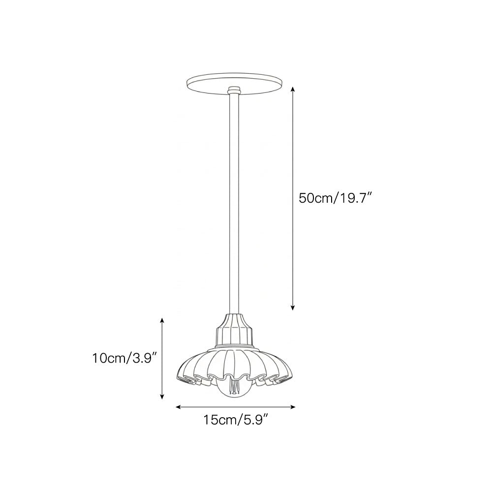 Teriuielle hanglamp