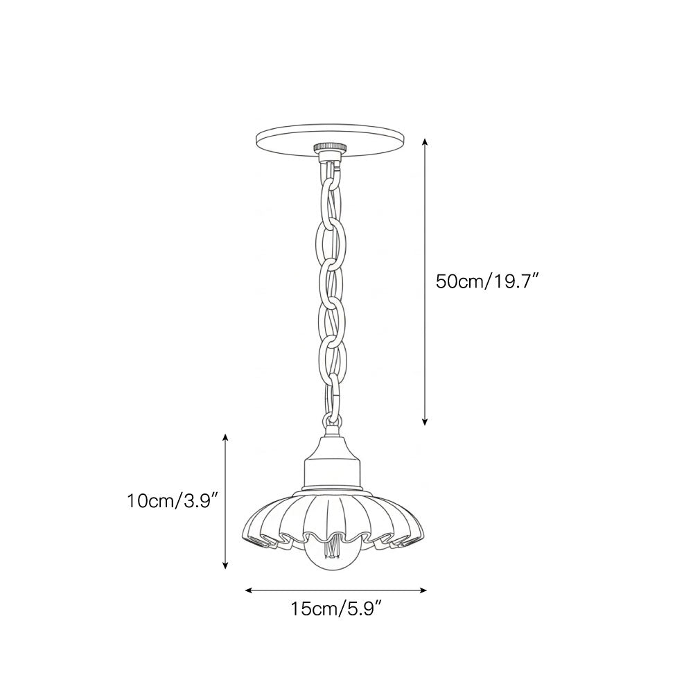 Teriuielle hanglamp