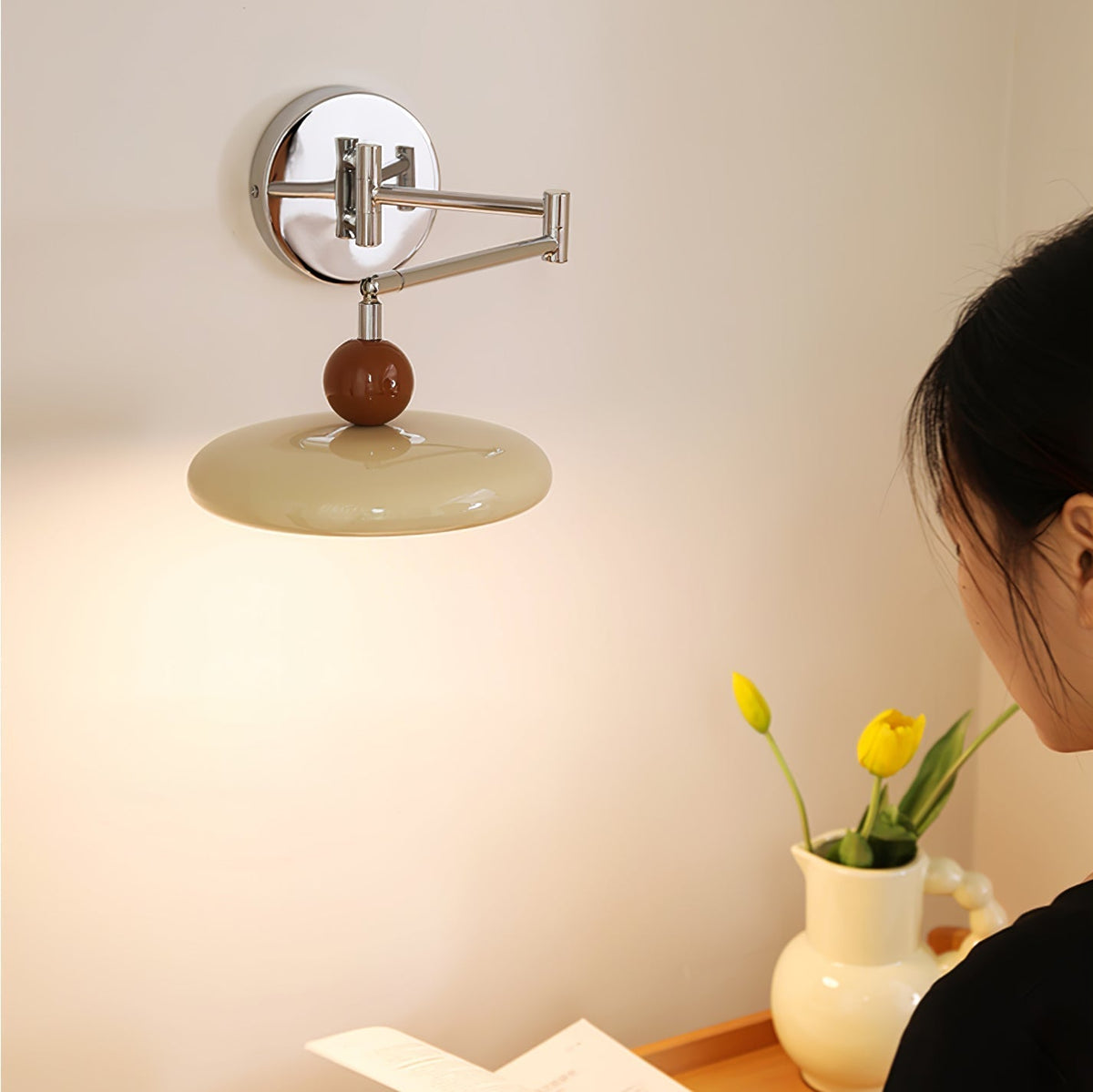 Rixor Vintage Acryl wandlamp