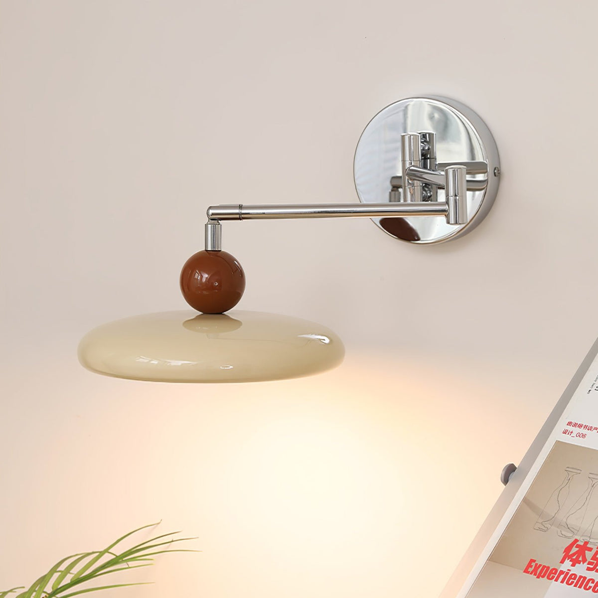Rixor Vintage Acryl wandlamp