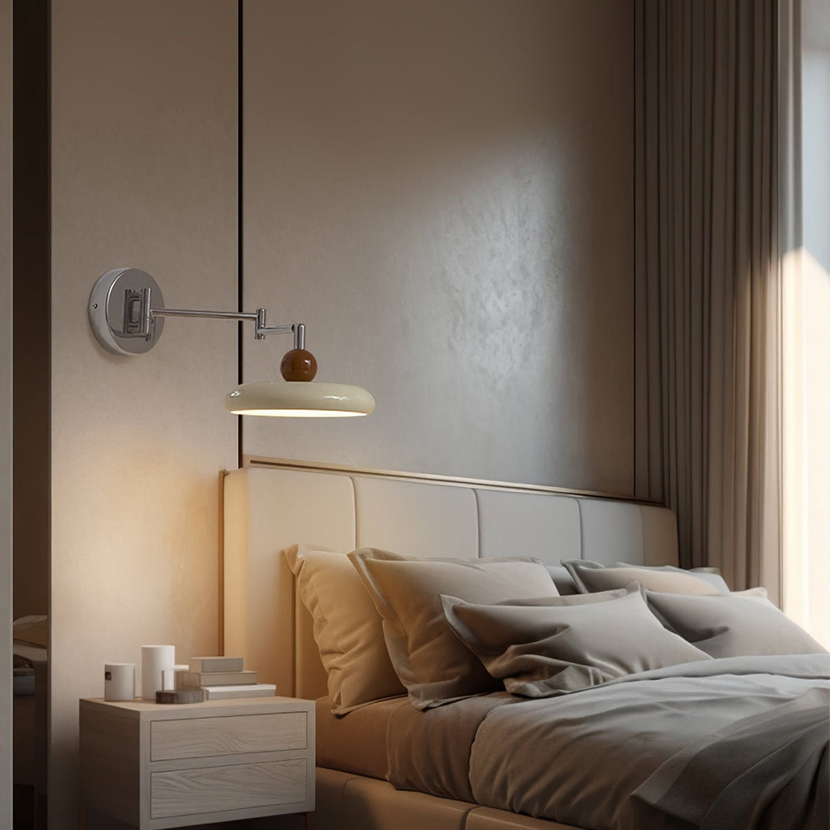 Rixor Vintage Acryl wandlamp