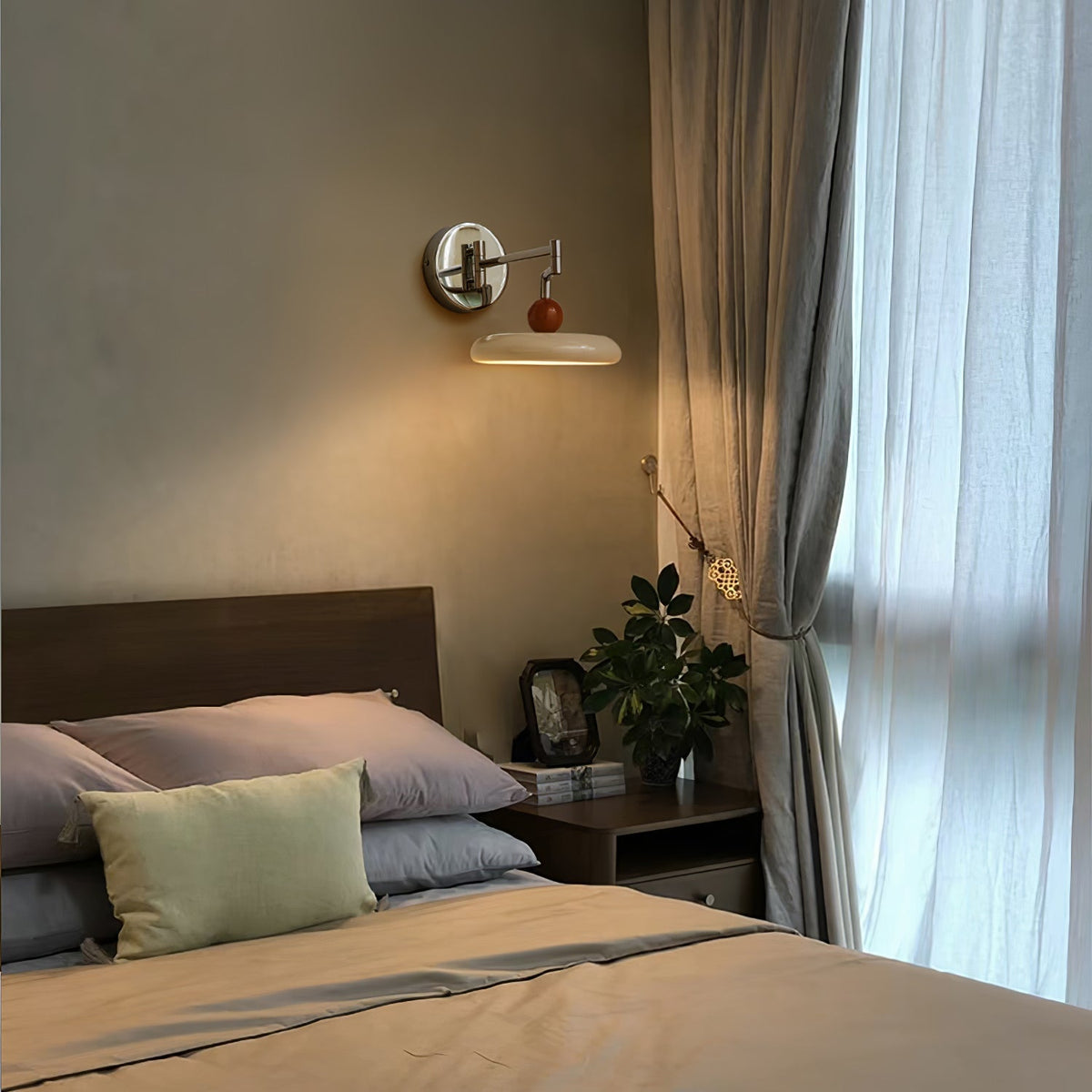 Rixor Vintage Acryl wandlamp