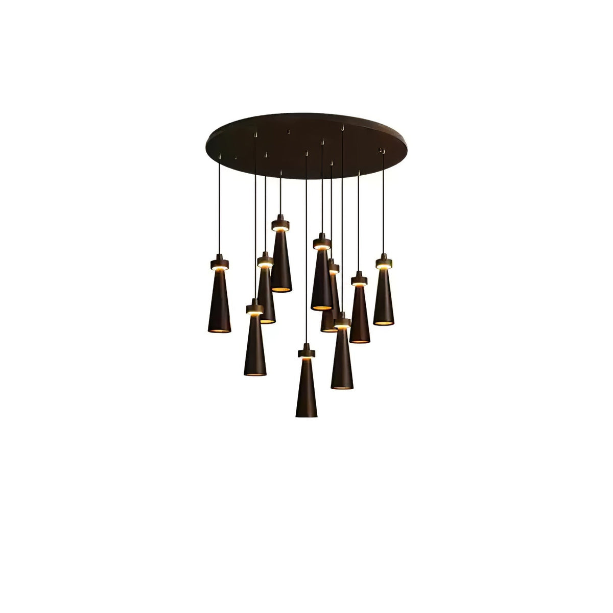Tesno Minimalistische hanglamp van walnoothout