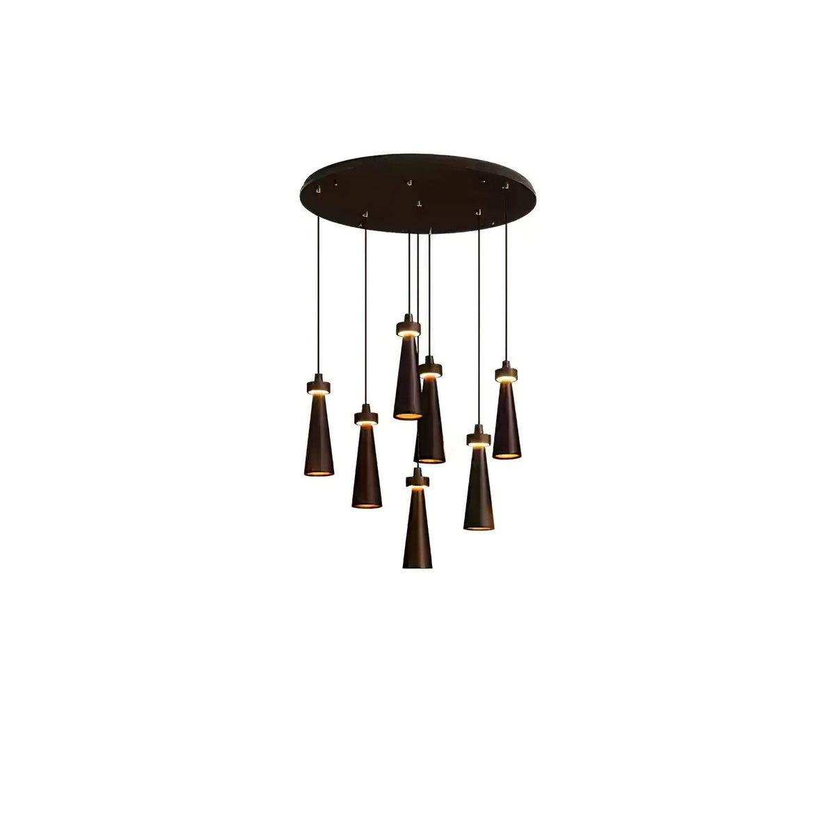 Tesno Minimalistische hanglamp van walnoothout