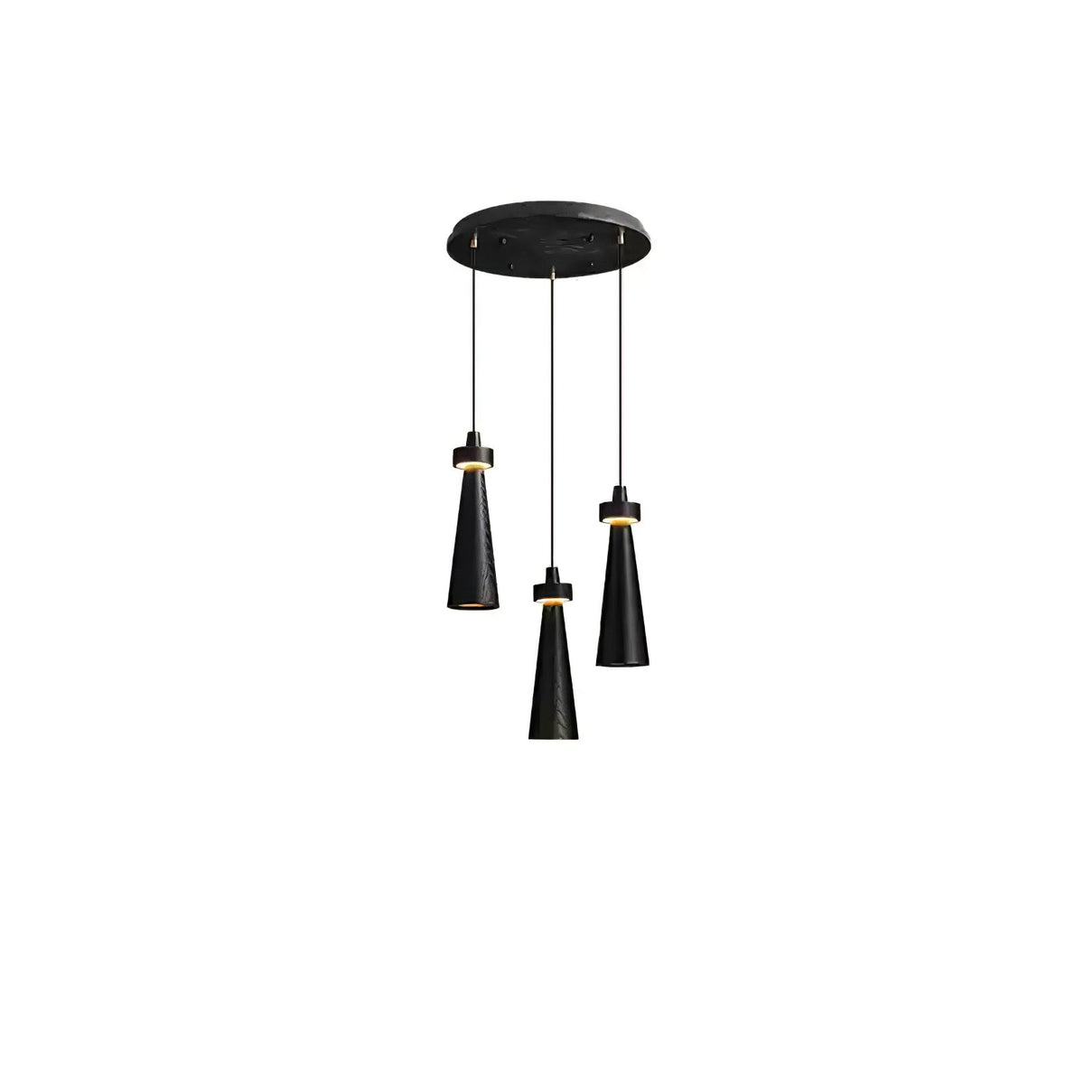 Tesno Minimalistische hanglamp van walnoothout