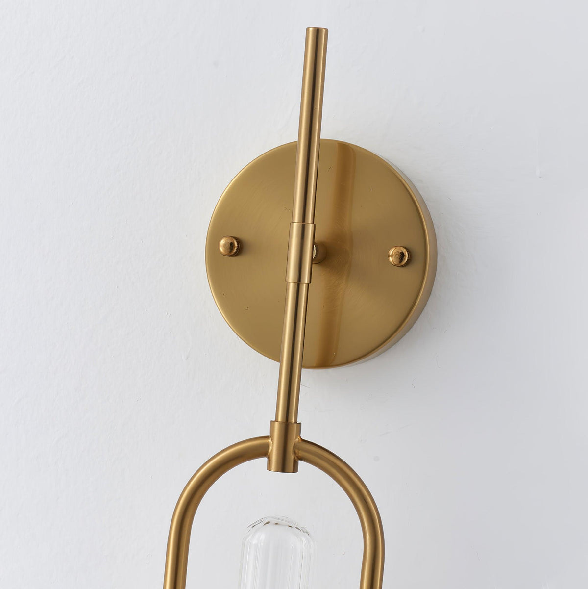 Isvyn Noordse kunst Lange Arc glas wandlamp