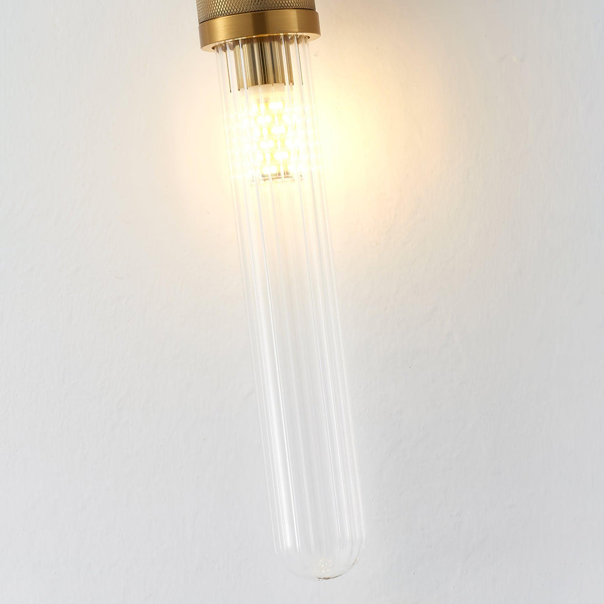 Isvyn Noordse kunst Lange Arc glas wandlamp