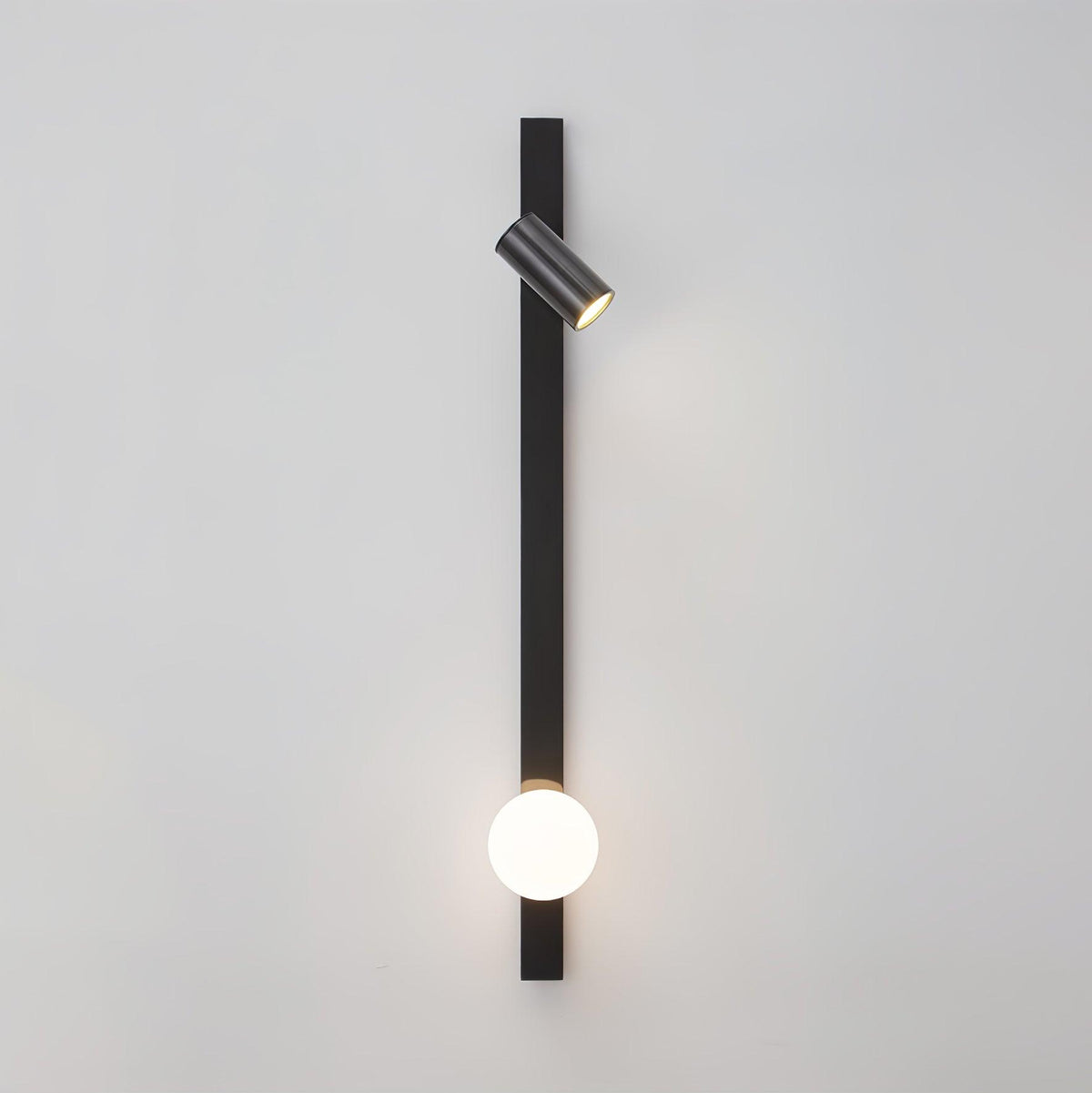 Aloz wandlamp van messing glas minimalistisch
