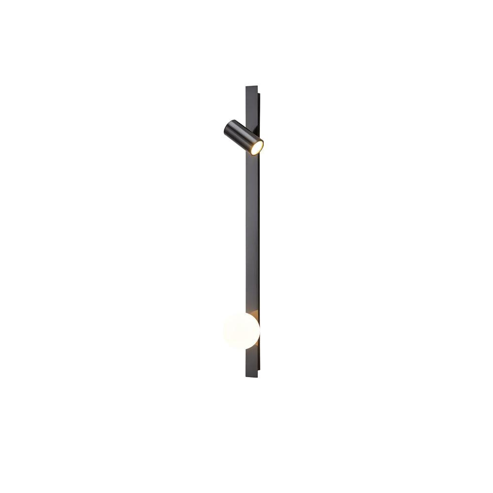 Aloz wandlamp van messing glas minimalistisch