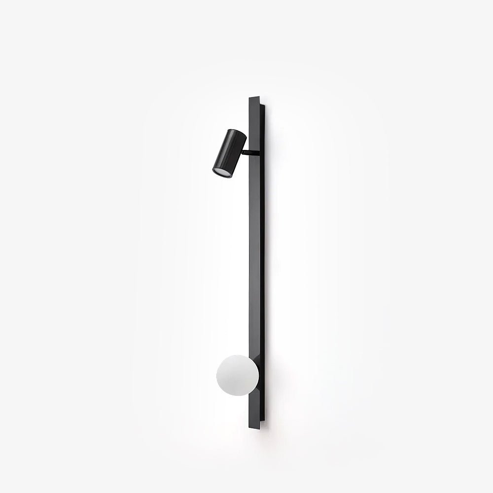 Aloz wandlamp van messing glas minimalistisch